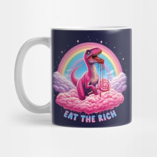 Eat the Rich Raptor Mug